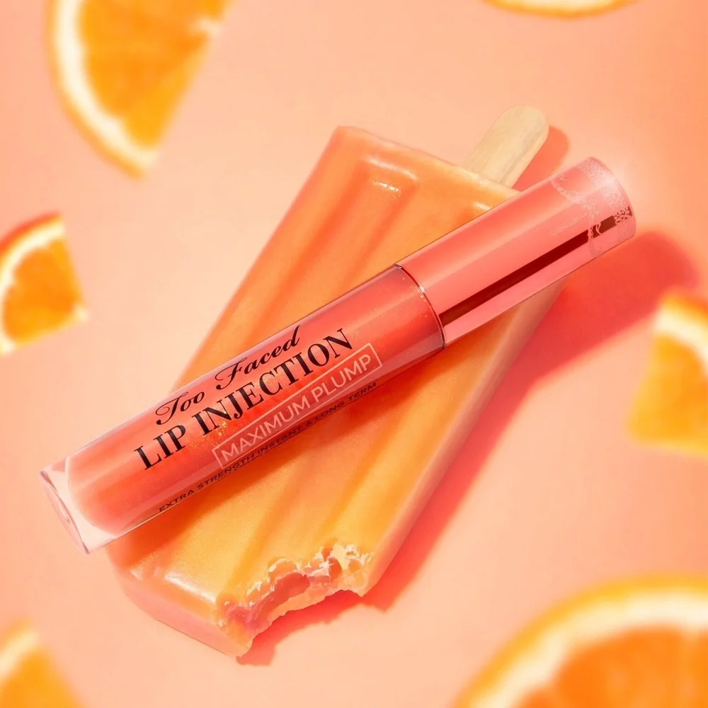 Too Faced Creamsicle Tickle Lip Injection Maximum Lip Plumper